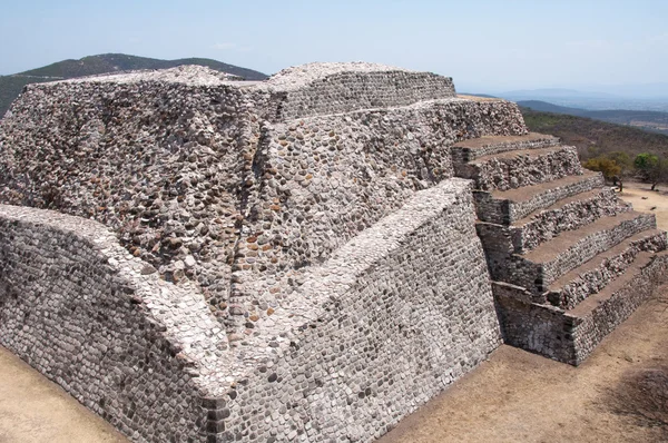 Археологічні розкопки Шочикалько Мексики — стокове фото