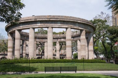 Roundabout of the Illustrious from Jalisco, Guadalajara (Mexico) clipart