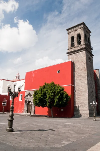Igreja de Santo Domingo, Puebla (México ) — Fotografia de Stock