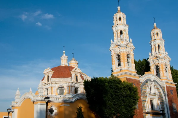 Церковь Богоматери Гваделупской, Пуэбла (Мексика) ) — стоковое фото
