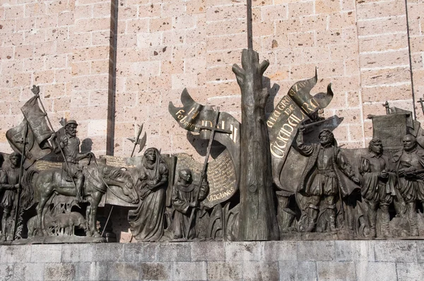 Frise des fondateurs de Guadalajara — Photo