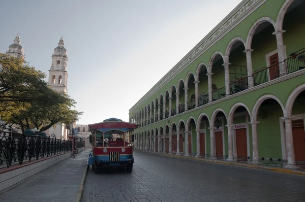 Praça principal de Campeche (México ) — Fotografia de Stock