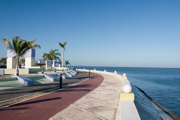 Sea front of Campeche, Mexico — Stock Photo, Image