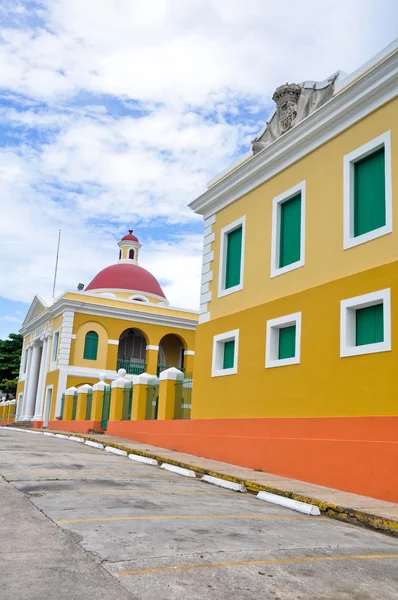 Arquitetura típica em San Juan, Porto Rico — Fotografia de Stock