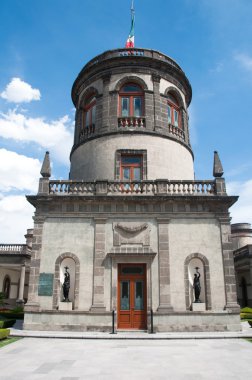 Chapultepec castle, Mexico city clipart