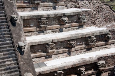 quetzalcoatl Temple, teotihuacan (Meksika)