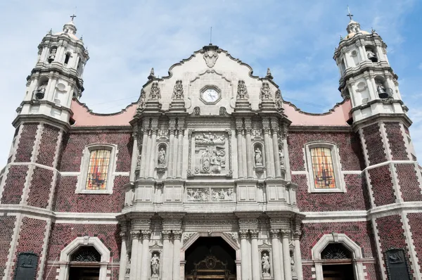 A Guadalupei Szűzanya szentély Mexico city — Stock Fotó