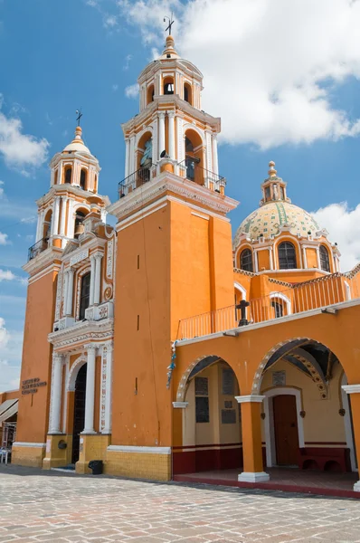 "Santuario de los remedios", Cholula, Puebla (Mexico) — Stock Photo, Image