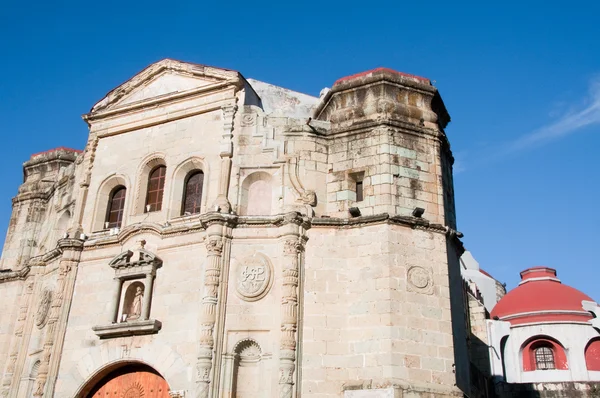 Obefläckade avlelsen jesuit kyrka, oaxaca (Mexiko) — Stockfoto