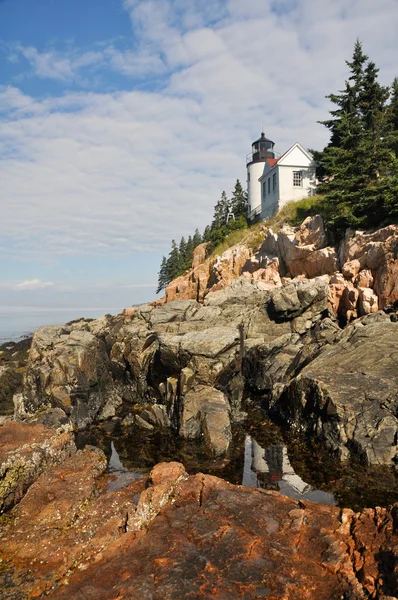 Bass Harbor Lighthouse, Acadia National Park (Maine) — Stock Photo, Image