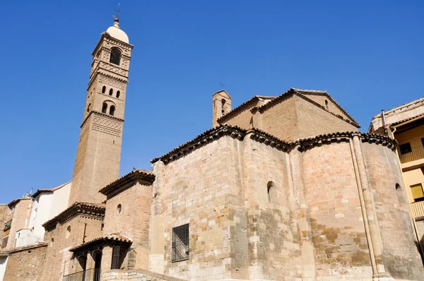 Santa maria magdalena kyrka, tarazona (Spanien) — Stockfoto