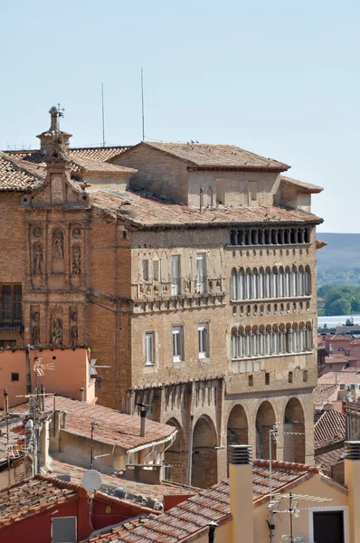 Bishop 's Palace at Tarazona (Spain ) — стоковое фото