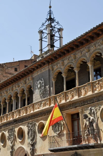 Facade of City Hall of Tarazona (Spain) — Stock Photo, Image
