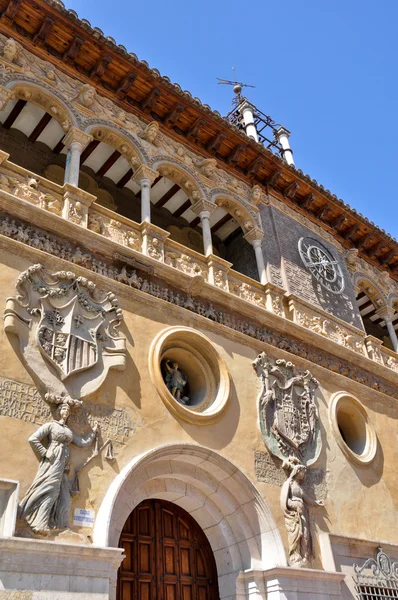 Fasad av stadshuset av Tarazona (Spanien) — Stockfoto