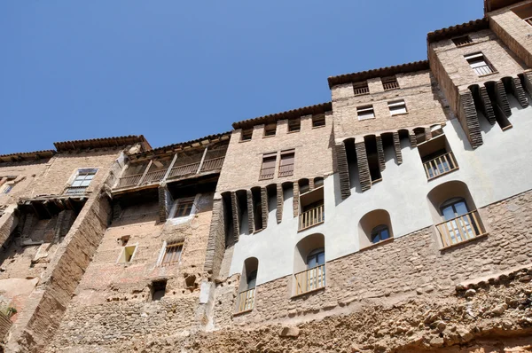 Hängende Häuser, tarazona (Spanien) — Stockfoto