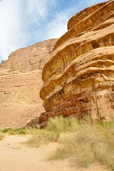 Wadi Rum desert, Jordania —  Fotos de Stock