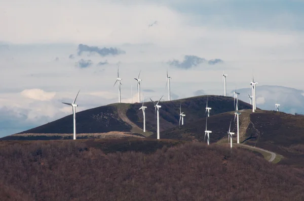 Generatori eolici (Paesi Baschi ) — Foto Stock