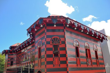 Ancient firehouse in Ponce, Puerto Rico clipart