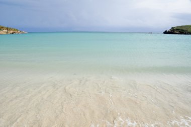 sucia sahil yakınında rojo cape, puerto rico