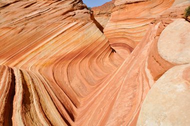 Dalga, kumtaşı eğrisi (arizona)