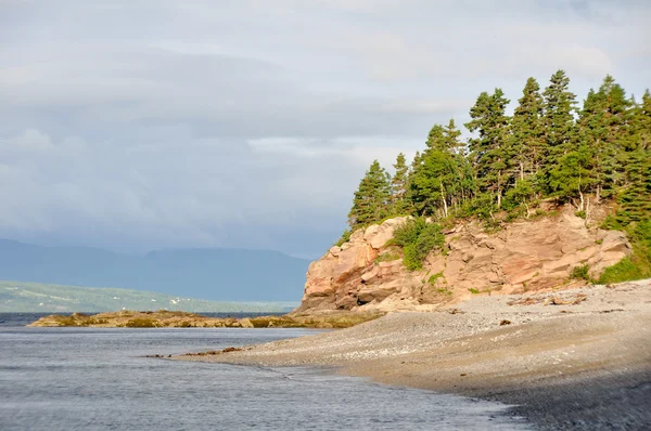 フォリロン国立公園、ケベック州の海岸 — ストック写真