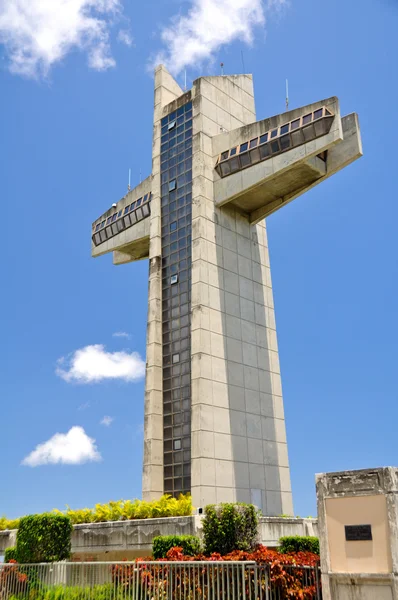 Punto di riferimento croce, Ponce (Porto Rico ) — Foto Stock