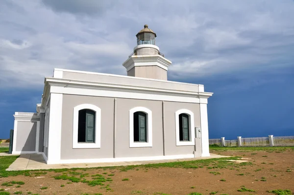 Los Morillos lighthouse at Rojo Cape (Puerto Rico) — Stock Photo, Image