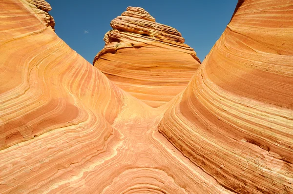 The Wave, Sandstone Curve (Arizona) — Stock Photo, Image