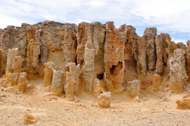 Petrified Forest, Cape Bridgewater, Victoria Australia clipart