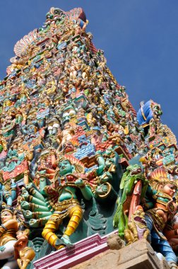 meenakshi tapınağın madurai (Hindistan)