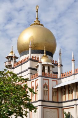 Sultan mosque in Singapore clipart