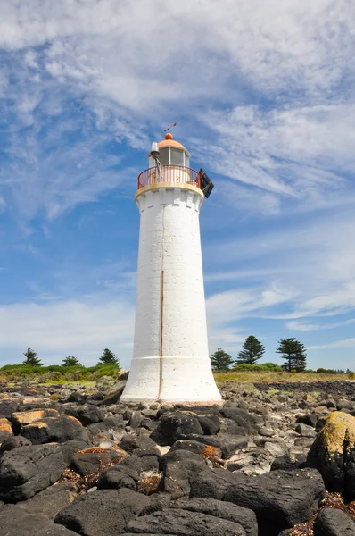 The Griffiths Island Lighthouse (Australia) — Stock Photo, Image