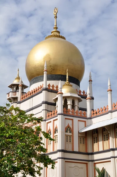 Szultán mecset Szingapúrban — Stock Fotó