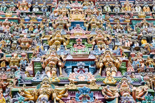 O Templo Meenakshi, Madurai (Índia ) — Fotografia de Stock