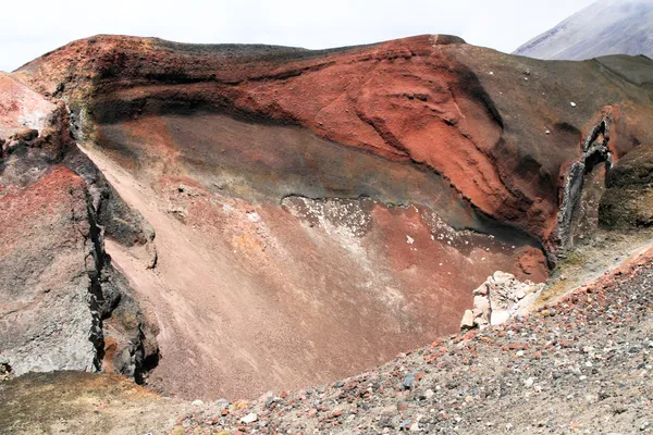 Röd krater, vulkanen i Nya Zeeland — Stockfoto