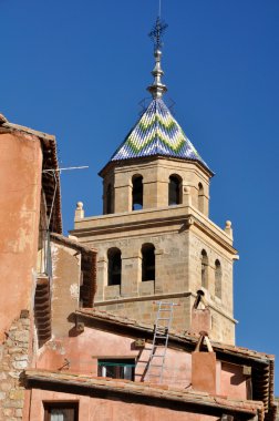 Church of Santa Maria, Albarracin, Teruel (Spain) clipart
