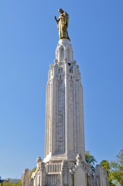 Statue of the Sacred Heart of Jesus, Bilbao clipart