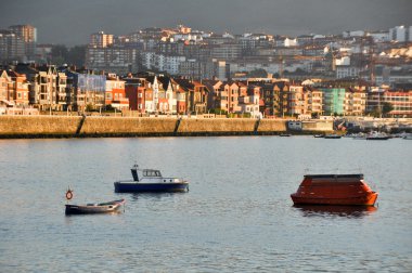 getxo, Biskay (İspanya panoramik manzaralı)