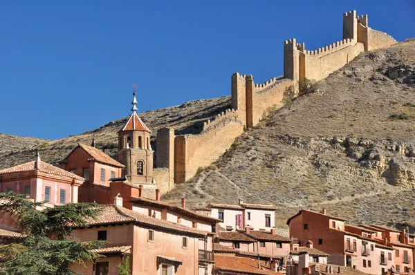 Albarracin, μεσαιωνική πόλη teruel, Ισπανία — Φωτογραφία Αρχείου