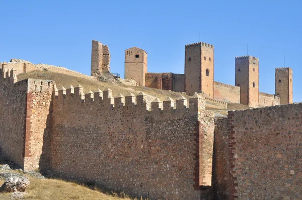 Κάστρο του molina de aragon. Γουαδαλαχάρα — Φωτογραφία Αρχείου
