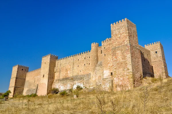 Siguenza zamek, teraz prowadzony przez Państwa hotelu, guadalajara (Hiszpania) — Zdjęcie stockowe