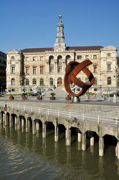 Bilbao city hall (Spain) — Stock Photo, Image