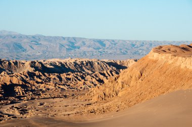 Sunrise at Moon Valley, San Pedro de Atacama (Chile) clipart