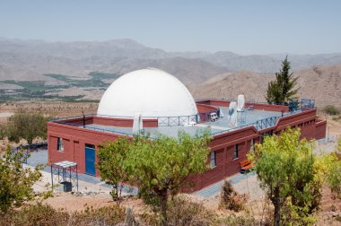 Cerro Mamalluca astronomical observatory (Chile) clipart