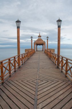 Pier Llanquihue Gölü (Şili)