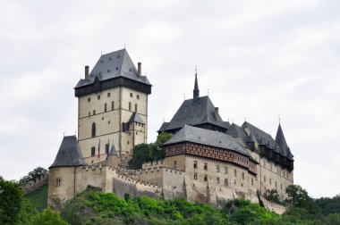 Çek Cumhuriyeti'nde Karlstejn Kalesi