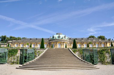 Schloss Sanssouci, Potsdam (Germany) clipart