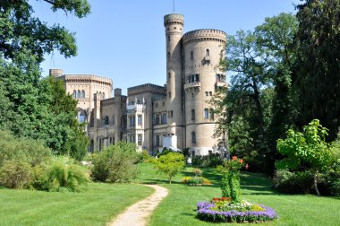 Babelsberg palace, Potsdam (Germany) clipart