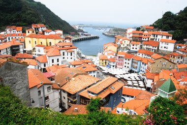 Cudillero Asturias (İspanya içinde)