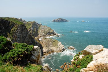 Cantabria kenarı, asturias, İspanya